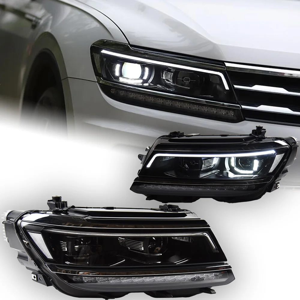 Akd Car Styling For Vw Tiguan Headlights 20172020 Tiguan Led Headlight