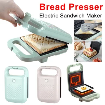 Multifunction Sandwich Maker Fast Heating Toaster Home Breakfast Making Machine Kitchen Electric Baking Pan Roast Meat Omelette 1