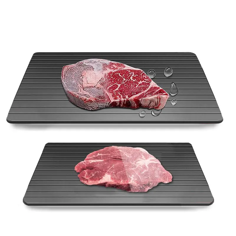 LargeSizeAluminumDefrostingTrayforFrozenMeatwithSuperFast