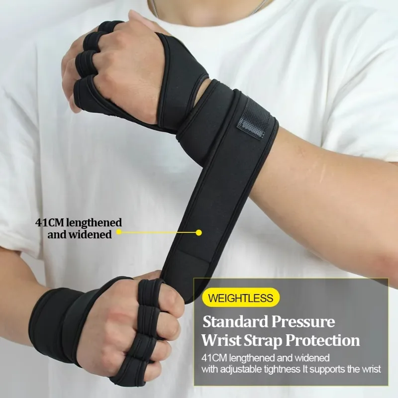 Training Sport Gloves for Men Women Workout Gloves Fitness Body Building Weightlifting Gym Hand Wrist Palm Protector