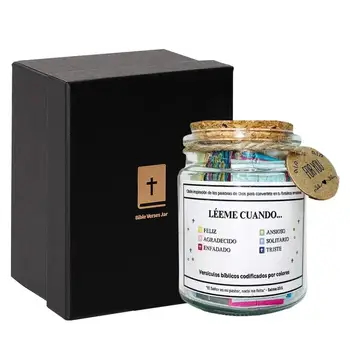 Spanish Scripture Prayer Jar 1