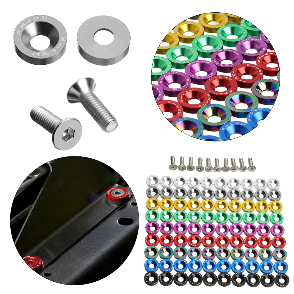 10Sets Electric Scooter Fasteners Screws Handle Bar Screw Washers for Dualtron 1 2 3 Thunder Eagel Ultra Zero 9 Parts