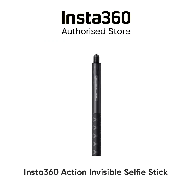 Selfie Stick Invisibile Insta360 | In Fibra Di Carbonio, Estendibile Fino A 1 Metro, Per Riprese 360 E Action Cam