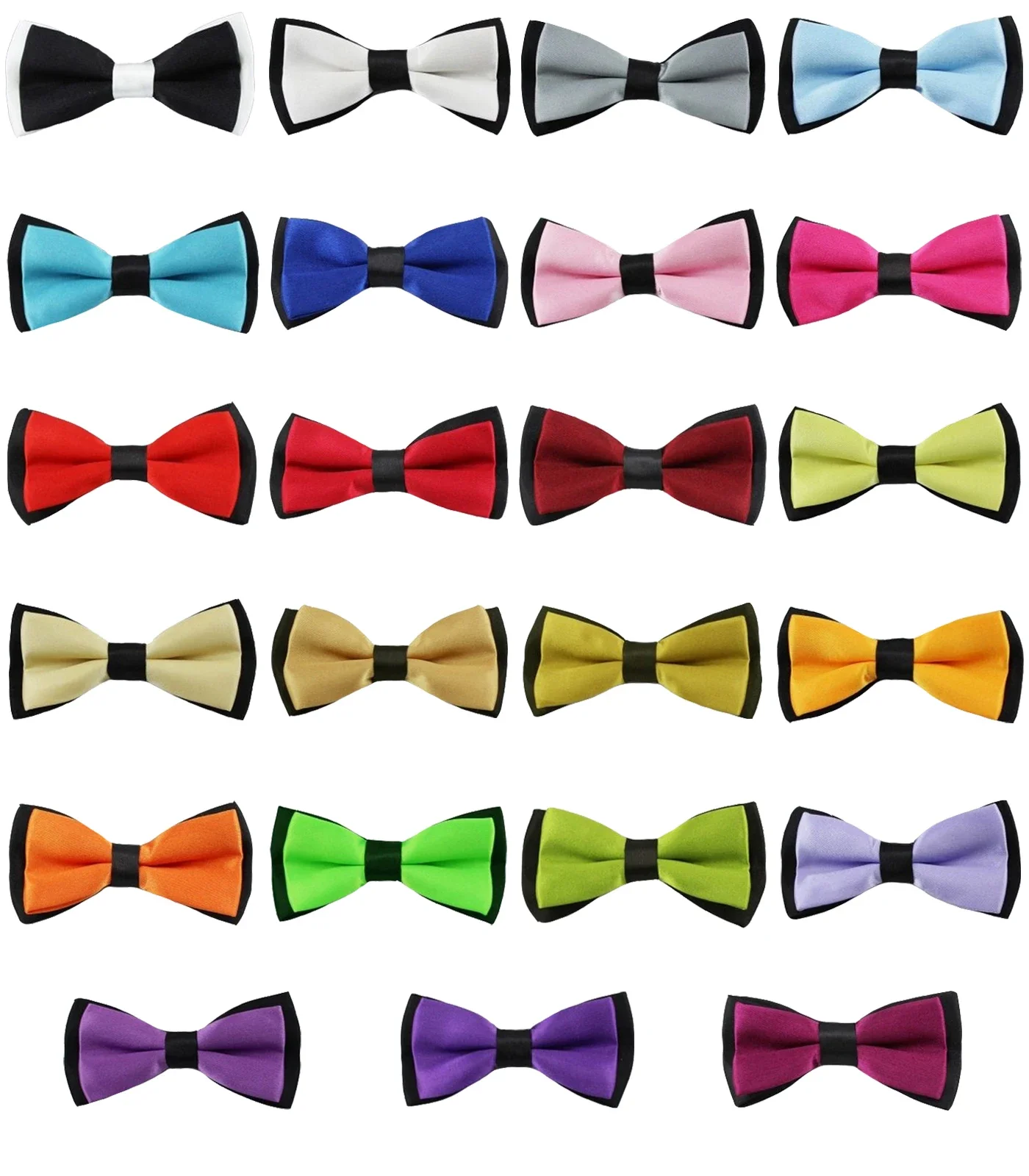 Bow tie Wedding classic kid suit neckwear baby boy's adjustable bowtie