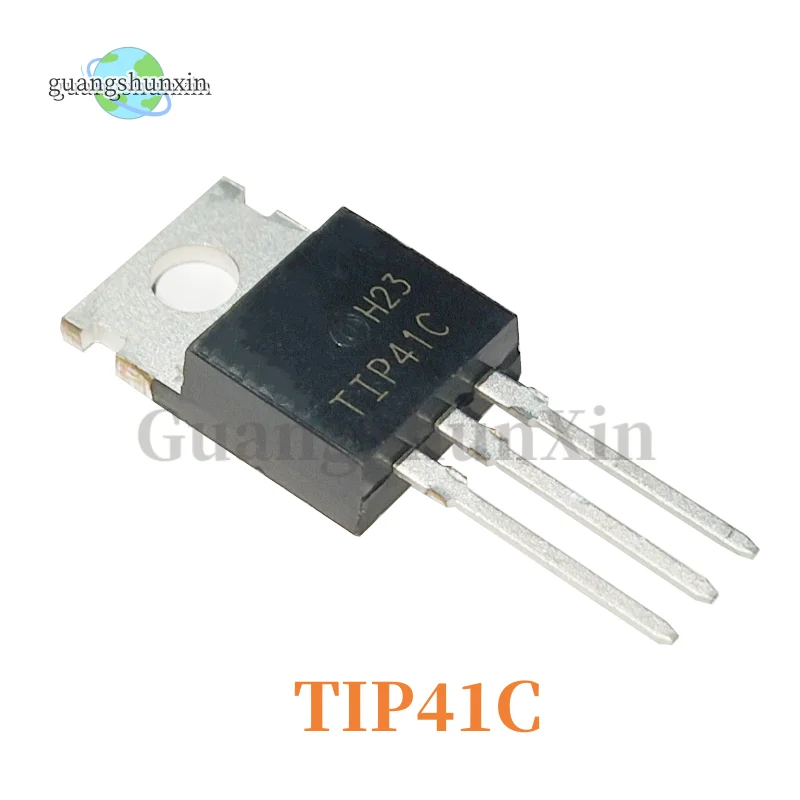 10PCS-New-TIP41C-NPN-TIP42C-PNP-TIP41-TIP42-TO-220-Paired-amplifier ...