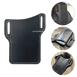 Men's Mobile Phone Loop Leather Case Belt Waist Bag PU Wallet Mobile Phone Wallet Outdoor Mountaineering Sports Waist Bag 2023