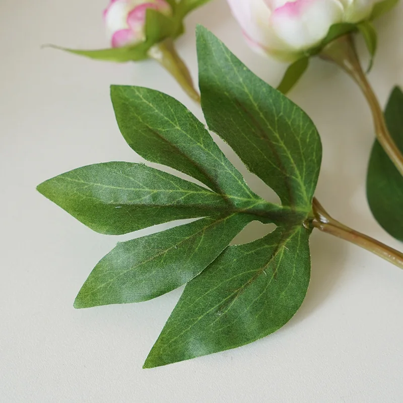 European-Style  Simulated Peony Mini Artificial Fake Flower Retro Small Peony Silk Flower Art Arrangement Home Party Decor