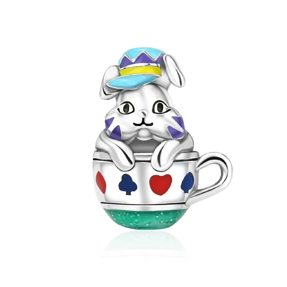 

Женский браслет из серебра 925 пробы, с кошкой