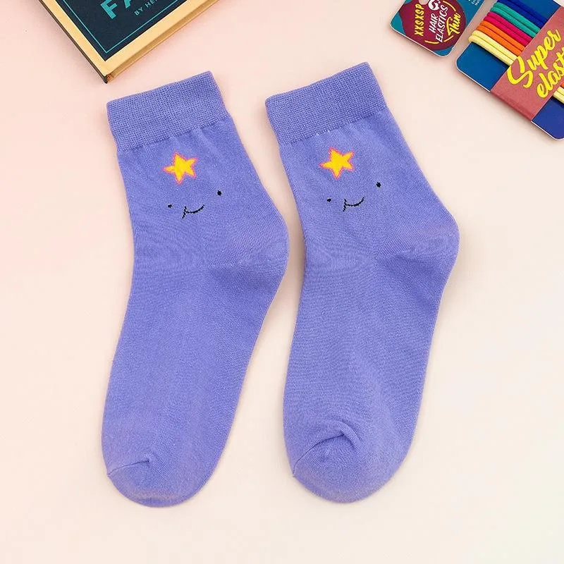 Women's Socks Adventure Series Medium Socks Ins Trend Comfortable and Breathable womens socks