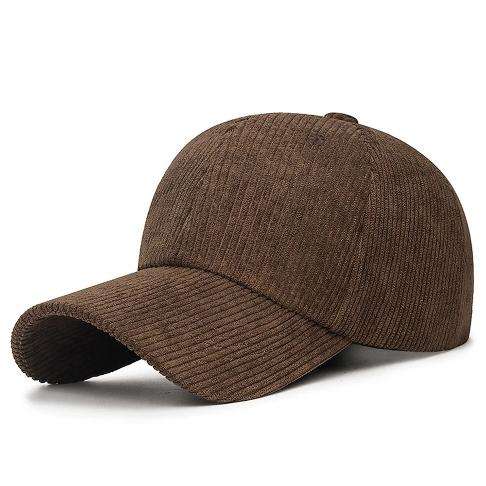 Frühling Herbst Cord Baseball Cap Unisex Vintage Baseball Hut Frauen Männer Outdoor Einstellbare Hip Hop – Detail 6