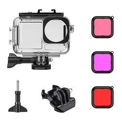 Waterproof Underwater Diving Protective Housing with Bracket Accessories for Case and Filters