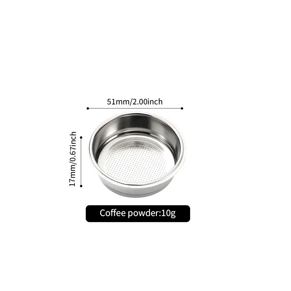 Stainless Steel Precision Coffee Filter - Home Barista Accessory