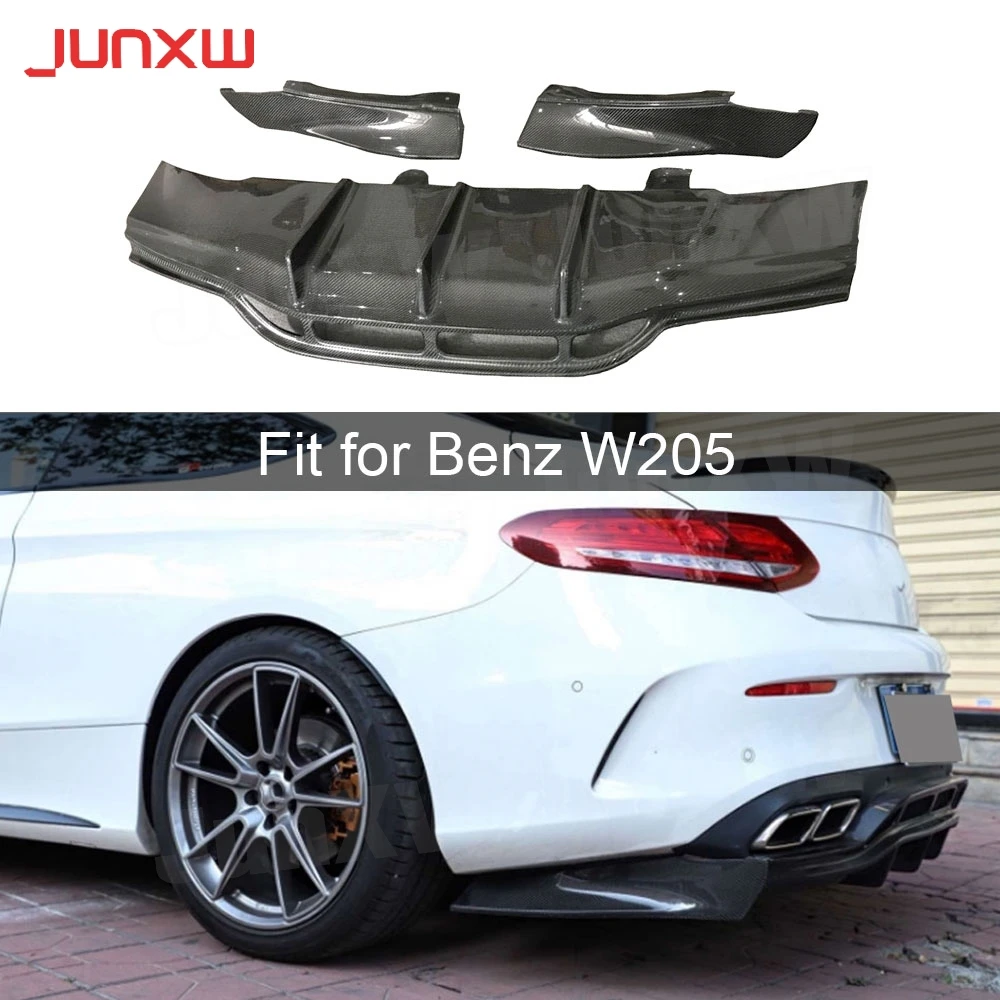 

Автомобильный спойлер из углеродного волокна для Mercedes Benz C class W205 C63 Coupe C205