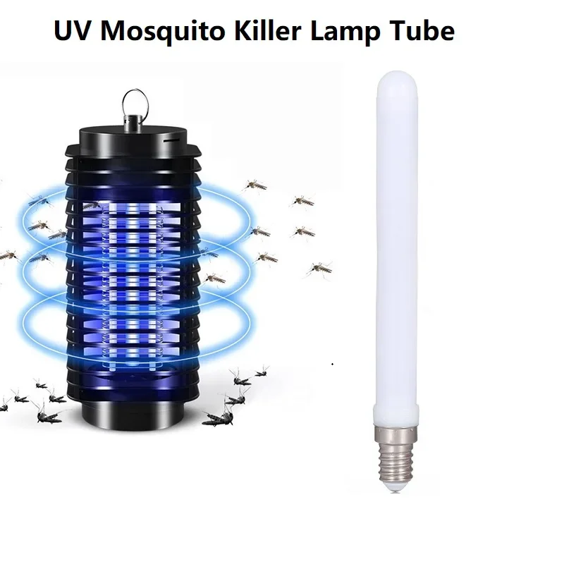 UV Mosquito Killer Lamp Tube 2W 3W E12 E14 mosquito-and fly-attracting violet UV