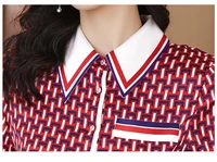 ZAROY Chemises de Luxe de Haute Qualité pour Femme, Blouses de Bureau à Manches Longues pour l'Automne 5