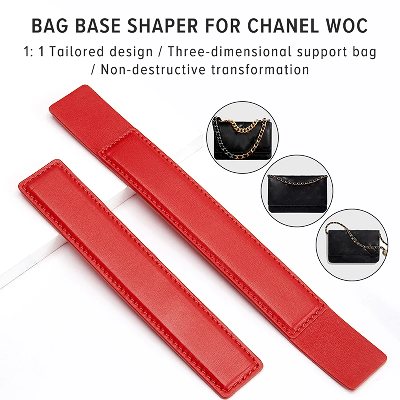 CRAZYSMITH Leather Bag Base Shaper For Chanel Woc Insert Portable