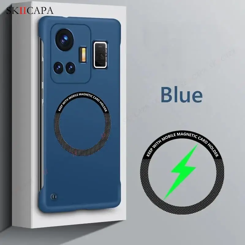 Magnetic Frameless Case with MagSafe-Compatible Wireless Charging