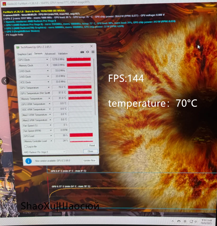 Radeon Instinct MI50 32GB(冷却ファンをサービス) AMD Radeon Instinct MI50 32 GB(new) GPU for large models, AI