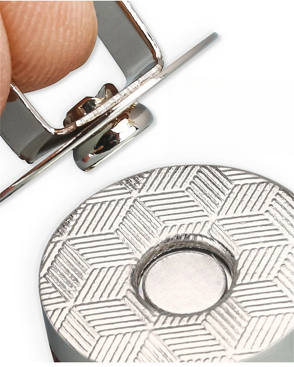 10-100 Sets 10-18mm Dünne Magnetknöpfe Verschlüsse Adsorptionsschnallen für Handtaschen Geldbörsen Taschen Zubehörteile – Detail 5