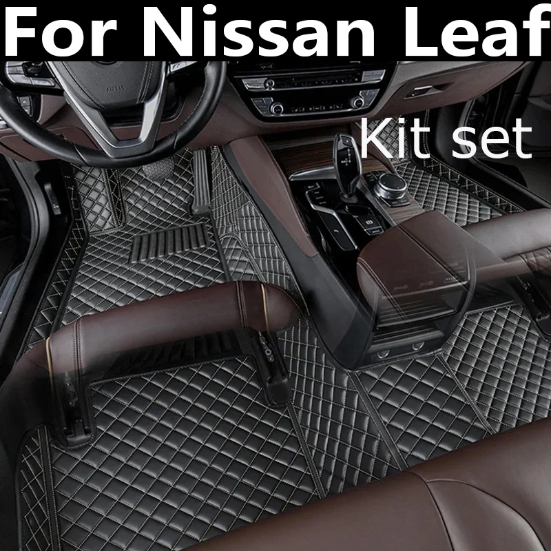 

Автомобильные коврики для Nissan Leaf ZE1 2018 ~ 2022, роскошный кожаный коврик, прочные коврики, детали интерьера, набор ковриков, автомобильные аксессуары 2019
