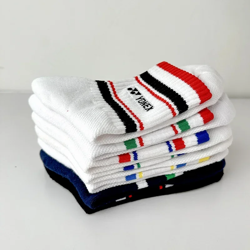 YONEX Badminton Socks Anniversary 19028 Thickened Towel Bottom Sports Socks Absorb Sweat And Deodorize Fitness Running