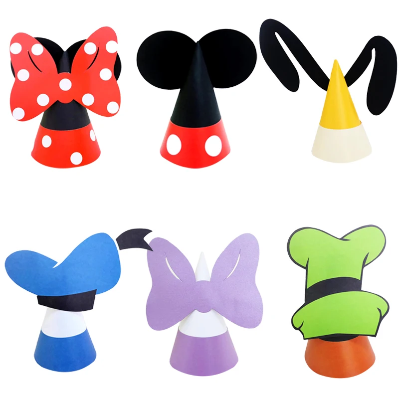 Chapeaux de fête Disney | Mickey, Minnie, Donald & Amis