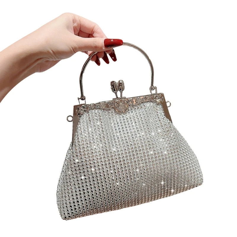 

Элегантная вечерняя сумка через плечо, кошелек-клатч для изысканных женщин