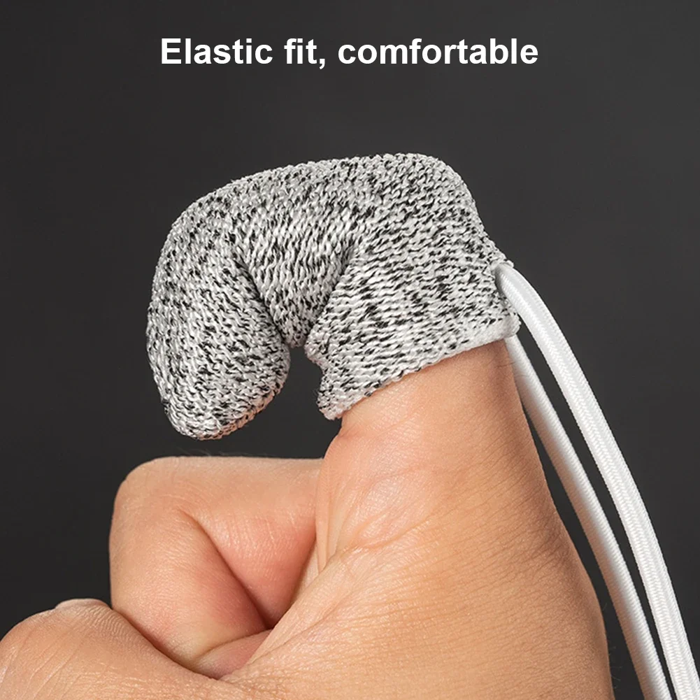 1PC Fishing Gloves Wear Resistant Anti Cutting Single Finger Protective Cover For Outdoor Far Throw Casting Fishing Control Line
