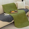 Solid Color Sofa Cover for Living Room Chenille Irregular Shape Sofa Towels Mat Anti-Slip Couch Slipcovers Area Rug Home Decor 4