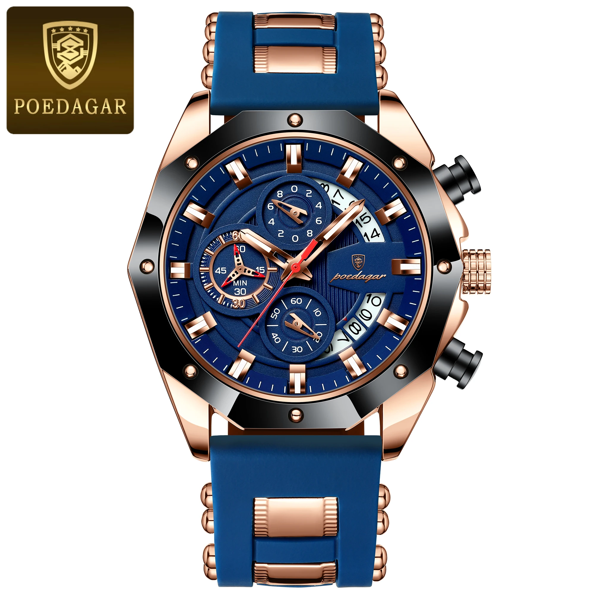 913 RoseGold Blue