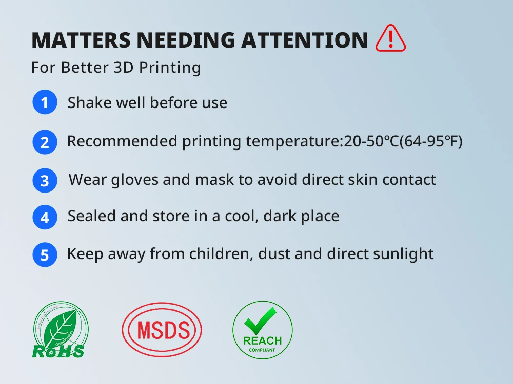 ANYCUBIC 3KG ABS-Like Resin 3.0 Water-Washable UV 405nm Photopolymer Resin 3D Resin High Precision for LCD 3D Printer