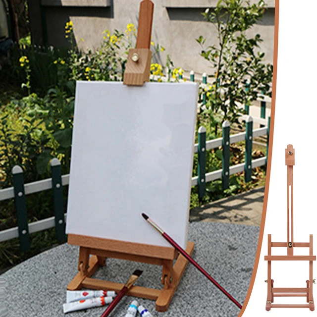 Tabletop Wooden Easel Painting Easel Stand Studio Display Frame for Artist Beginners & Teens 2