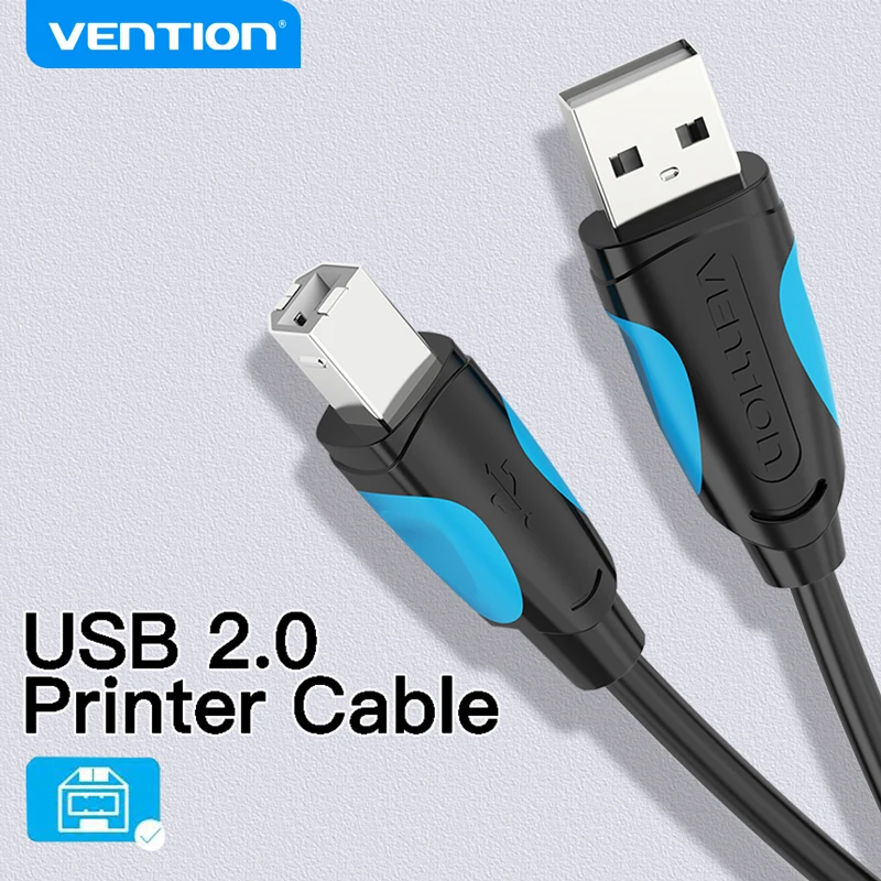 Cavo USB 3.0 SuperSpeed da A Maschio a B Maschio per Stampanti e Scanner HP, Can