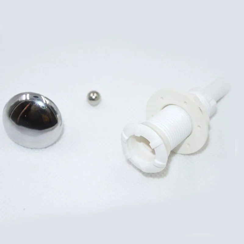 Massage bathtub spa Air bubble 8mm Pipe interfac jet with Chrome plating air blower nozzle 60-05 air jet massage bathtub air jet