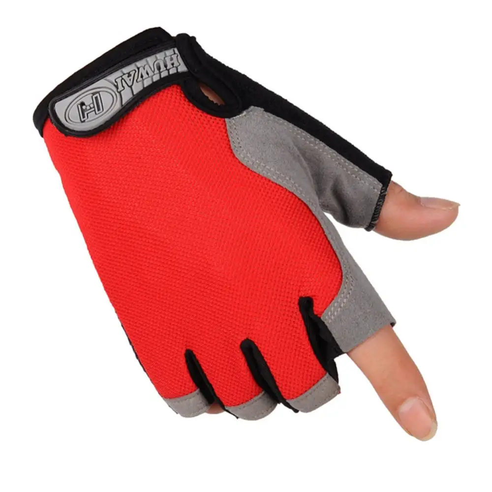 Summer Men/women Fitness Gloves Gym Weightlifting Cycling Yoga Bodybuilding Training Thin Breathable Non-slip Half Finger Gloves 3