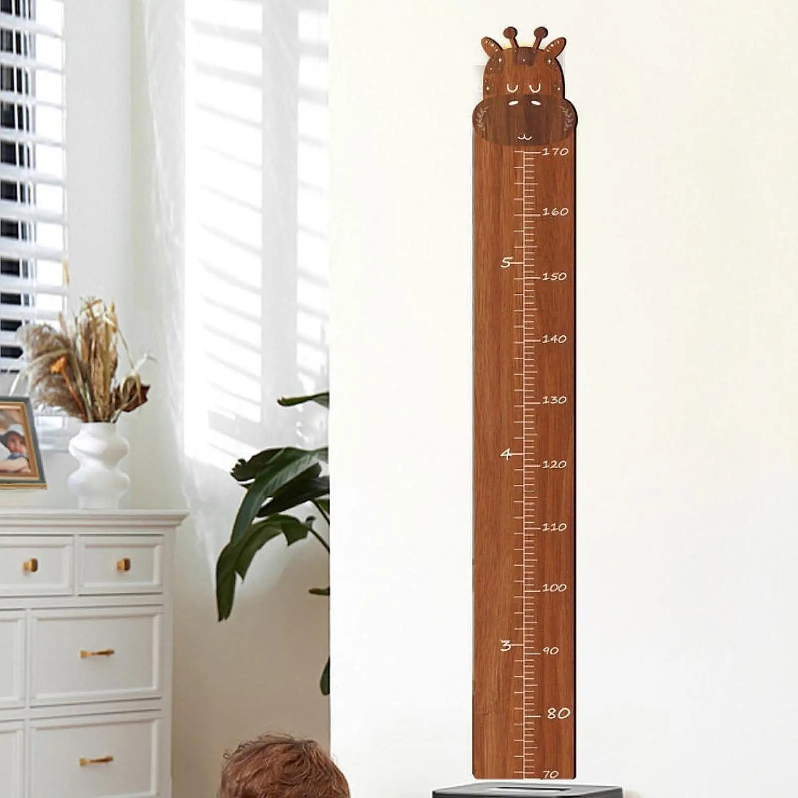 Height Growth Chart Decorative Wall Height Measurement for Kids Baby Growing
