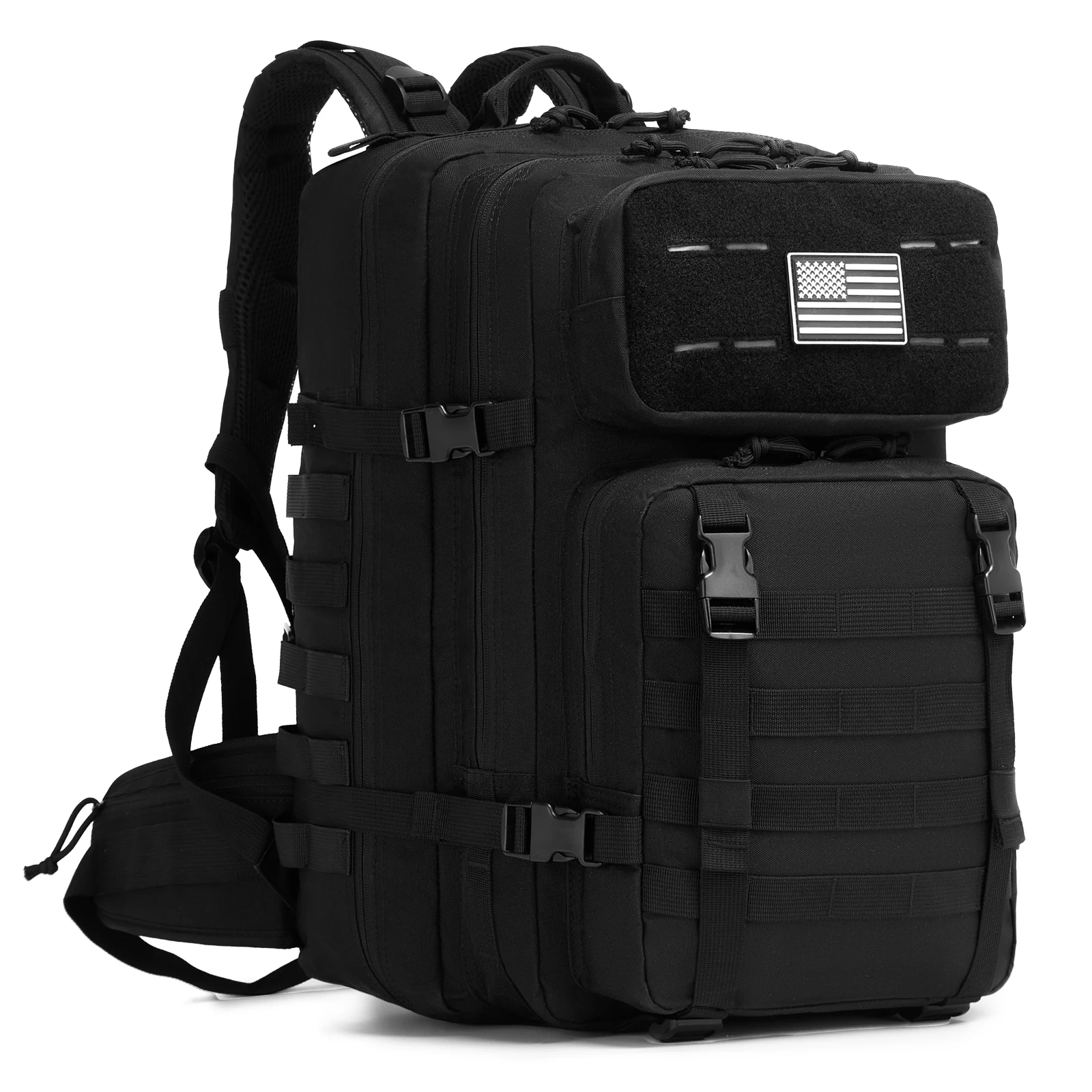 46L Tactical Backpack Fitness Hiking Bag Hiking Camping Gear Backpacks Men Waterproof Outdoor Sports Multifunctional Hunting Bag