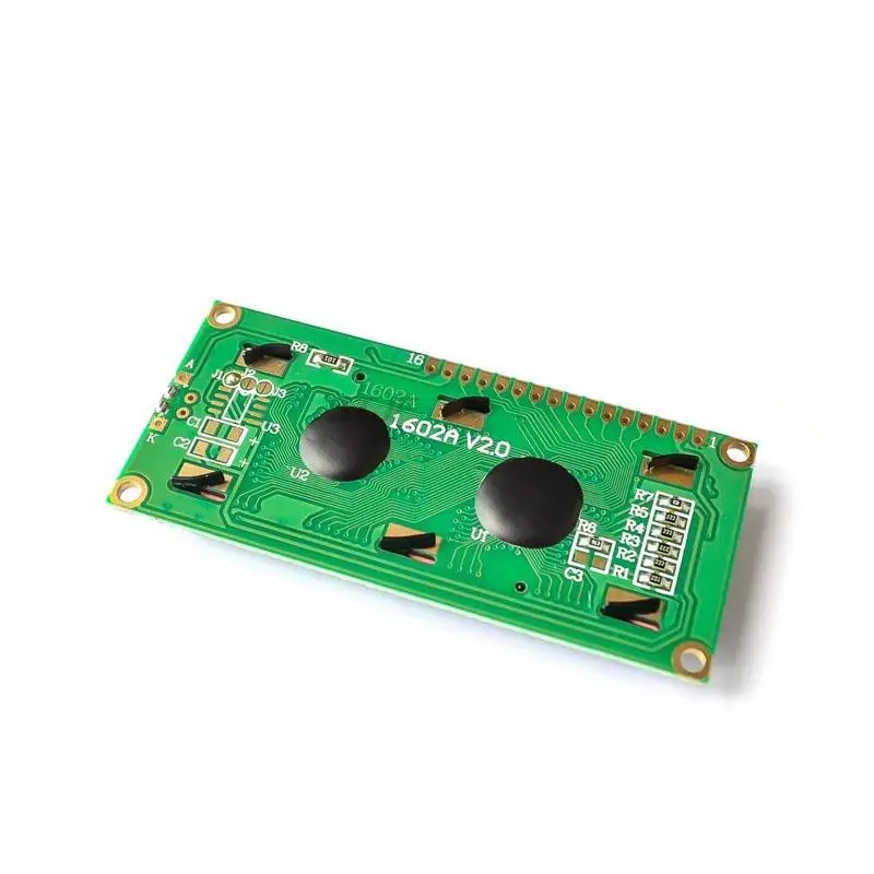 Blauer Bildschirm 1602a blauer Bildschirm lcd Bildschirm blau 5v weiße Schrift mit hintergrund beleuchteter lcd1602 Anzeige – Detail 4