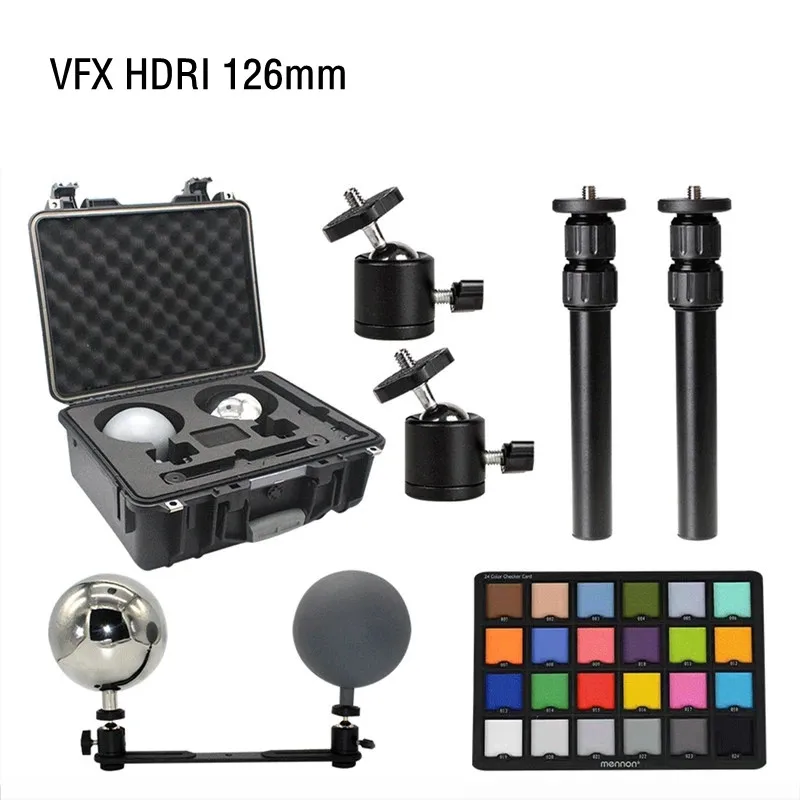 

VFX HDRI Ball Ｄia 126mm Visual Effects Ball Photography collection ball 18% gray mirror ball film collection reflector ball