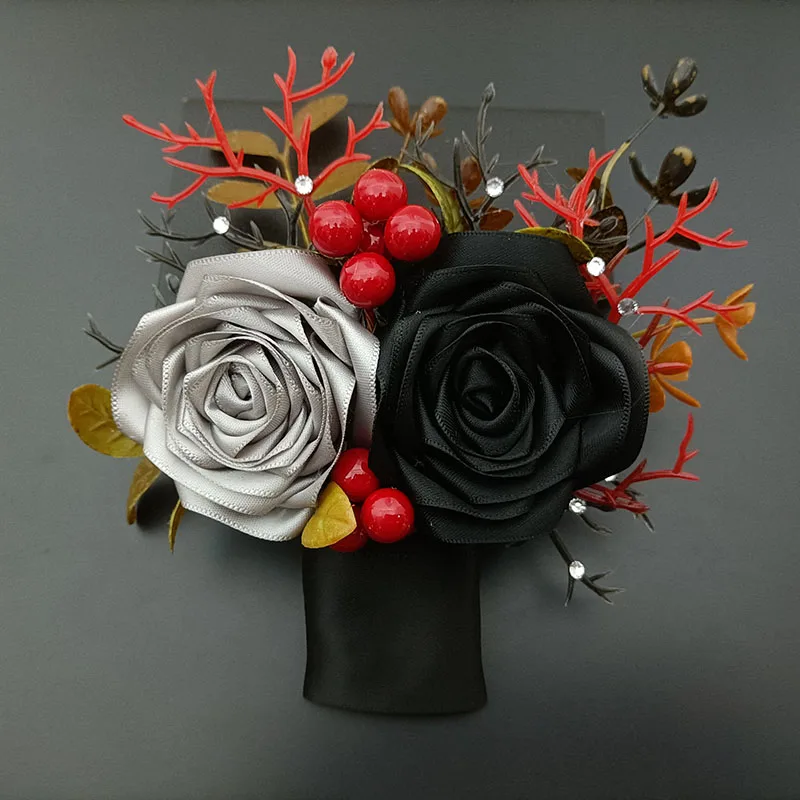 Männer Hochzeit Corsage Pins Mode Original Design Handgemachte Schmuck Geschenke High-end Britischen Koreanischen Business Bankett Kleid Brosche – Detail 3