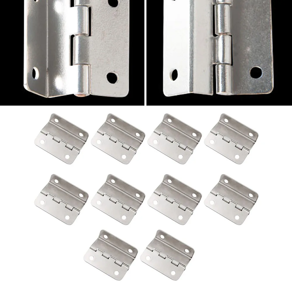 Description Picture 2 of item10 PCS Wooden Box Hinge Windows-Tri-Fold Right Angle 4-Hole Flat Hinge Cabinet Door Hinge Furniture Hardware Accessories