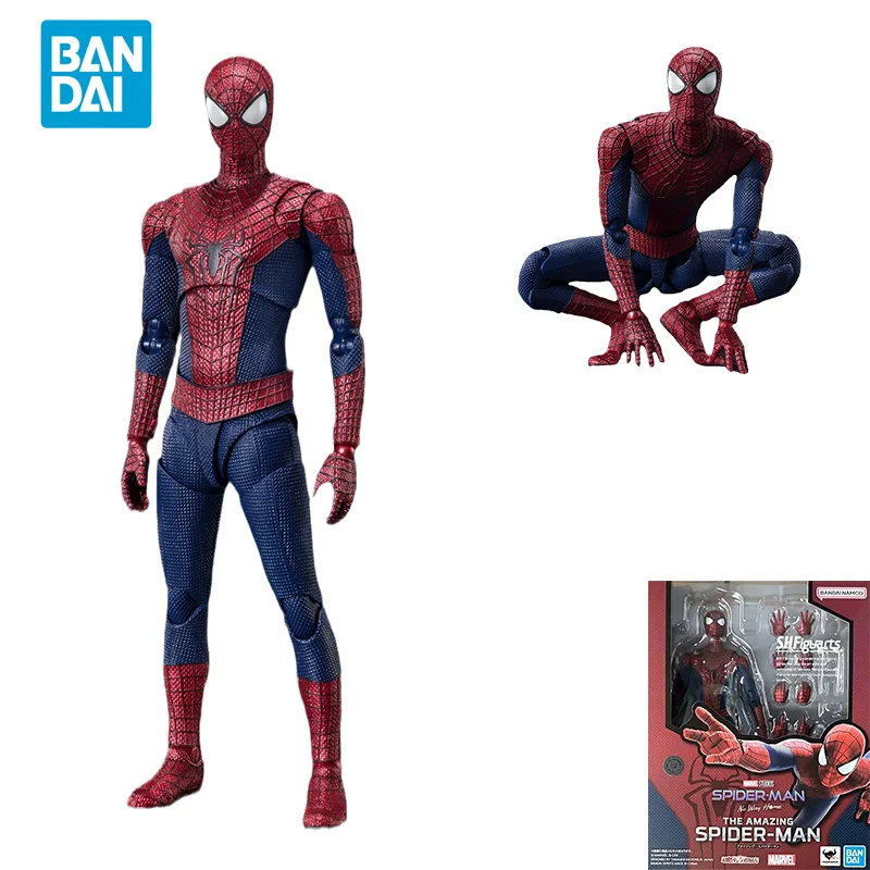 

Прямая поставка в точку Оригинальная фигурка Bandai из аниме Человек-паук «No Way Home», фигурка удивительного человека-паука, экшн-фигурка, игрушки для детей, подарок