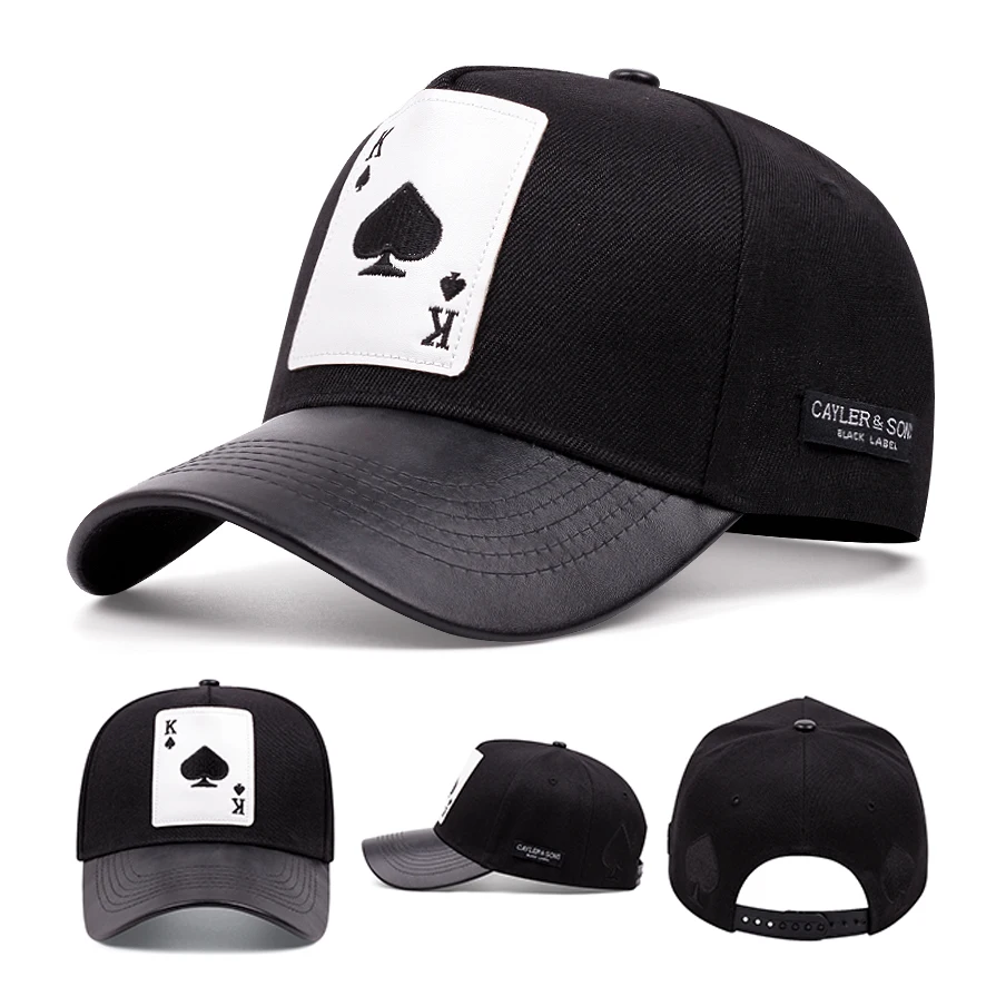 

Fashion Baseball Caps Men Poker Embroidery Mens Snapback Cap Women Visor Hats Summer Sunscreen Trucker Hats Men Cotton Gorras