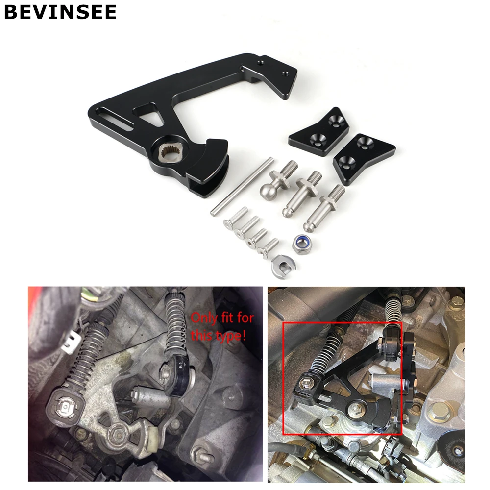 Gear Shifter Short Shifter Arm 6-speed Manual Kit for Volkswagen VW Golf MK7 MK5 MK6 MK8 Scirocco MK3 Audi A3 S3 TT