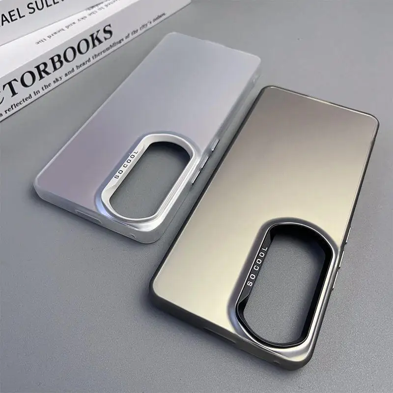 Luxury Metallic Matte Finish Anti-Fingerprint Slim Protective Case
