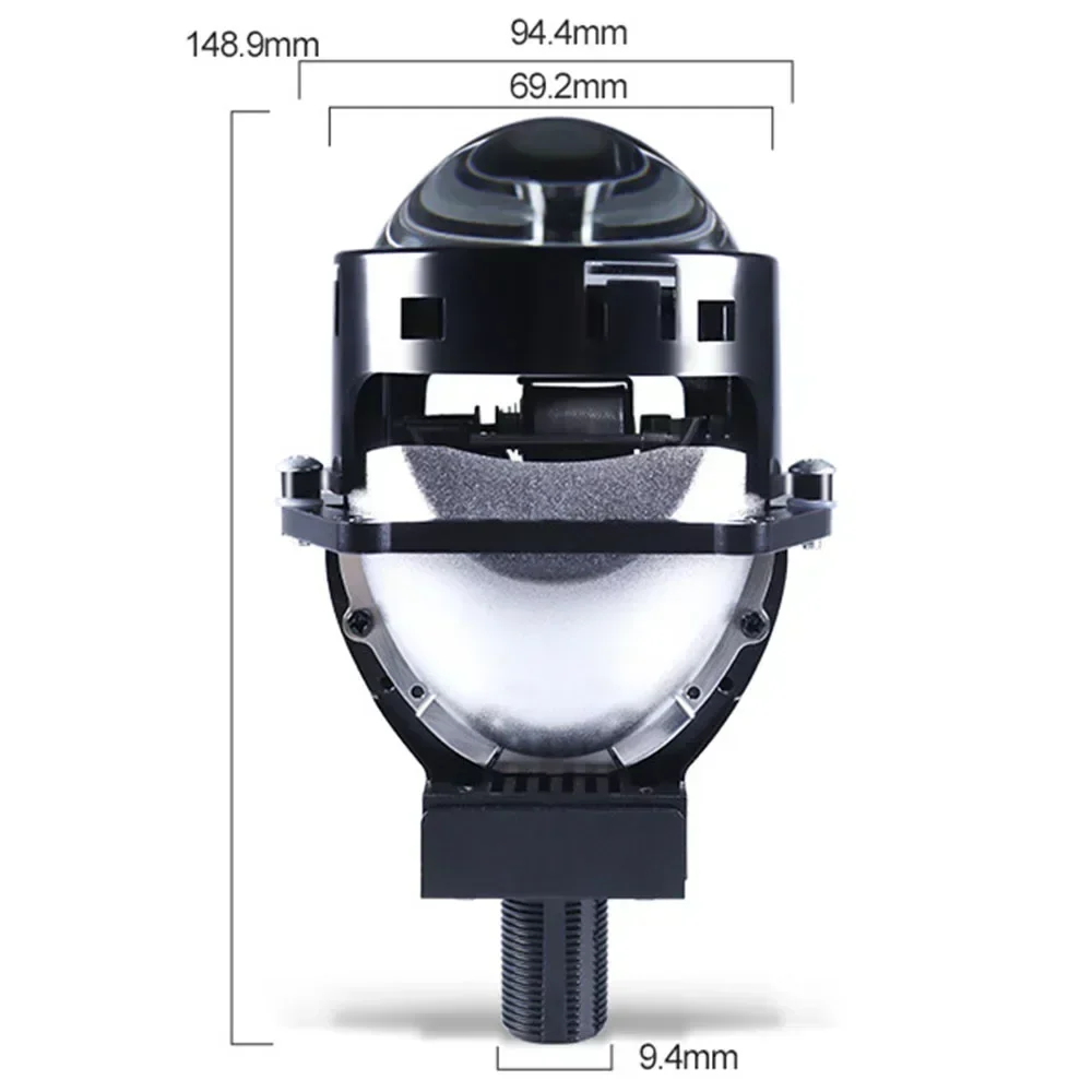 

Lens Glasses 3 Inches Bi LED Lens Laser Projector Lens Headlight for Golf 6 Samara Passat B8 B6 Volkswagen W211 Golf 7 Jetta 6