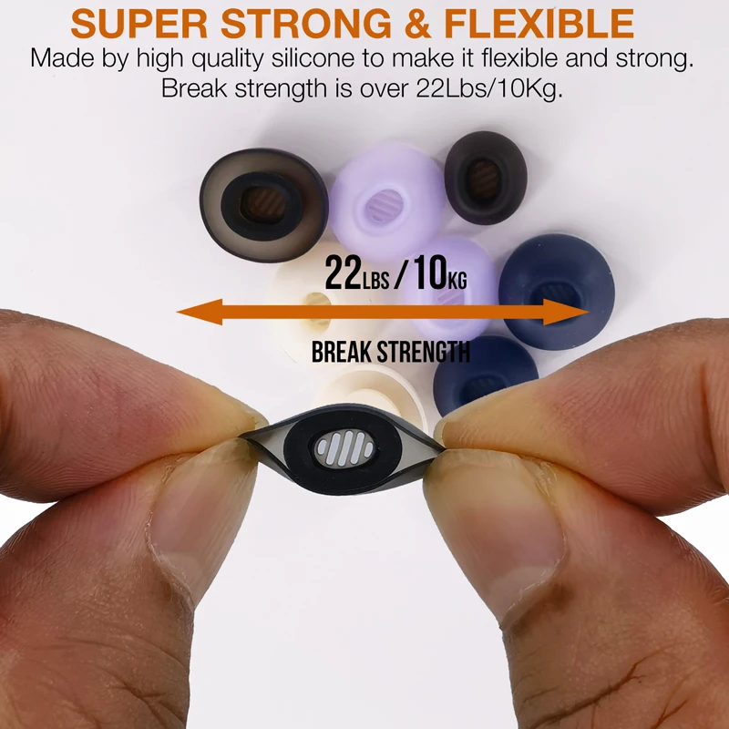 10X Eartips Replacement for Soundcore P40i Earbuds Earpad * 5 Pairs