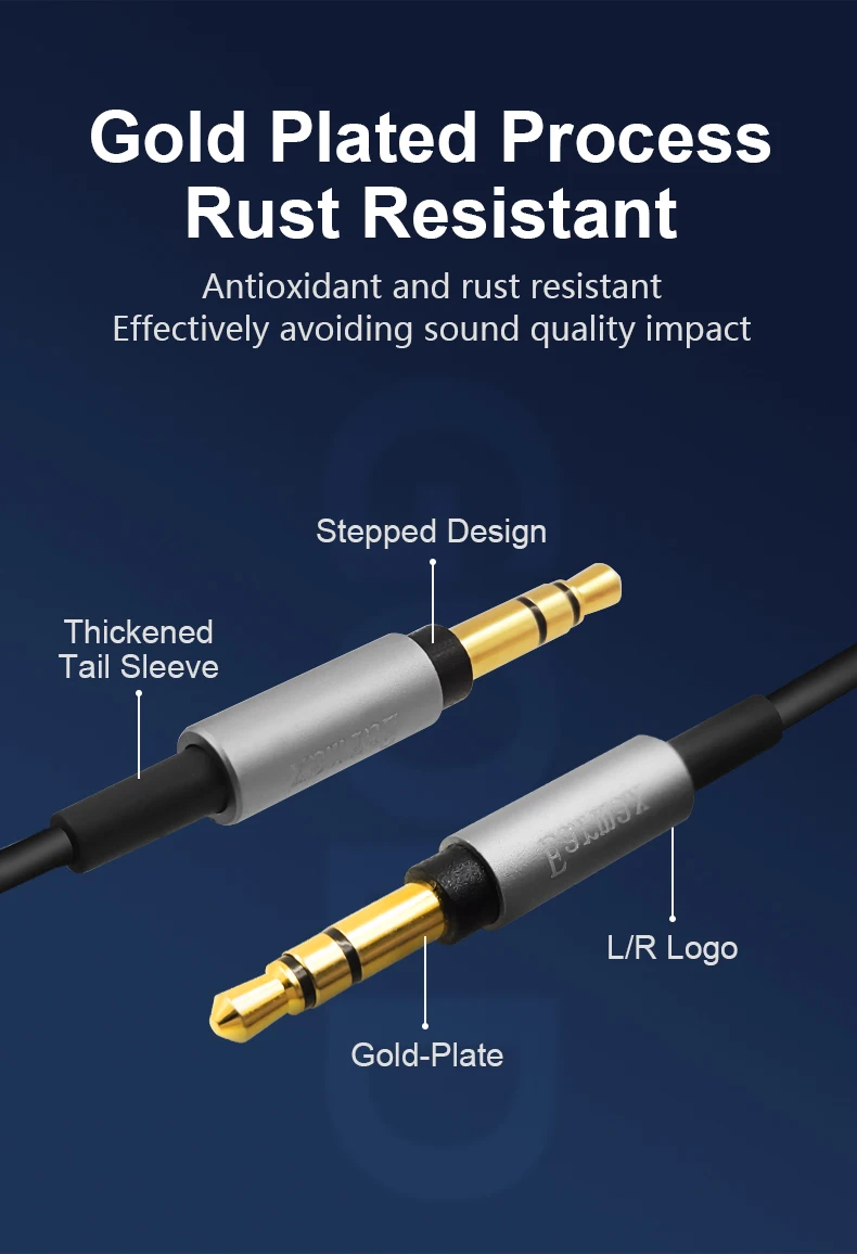 For HIFIMAN SONY HE6se HE560 HE400se HE1000se MDR-Z7 Z1R D7100 D7200 Replaceable Earphones TYPEC to Double 3.5mm Upgrade Cable