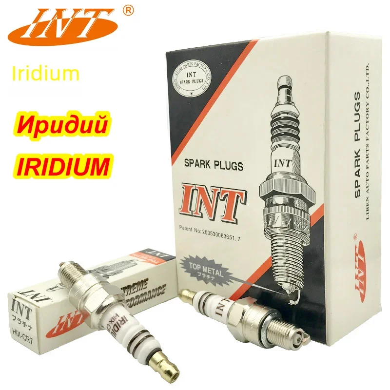 

2PCS INT Iridium Bougie Spark Plug HIX-CR7 FOR CR7HIX CR7HSA CR7HS CR7HVX A7RTC A7TC candel A6RTC A7TP IU22 IUF22 Z7G bujia CD90