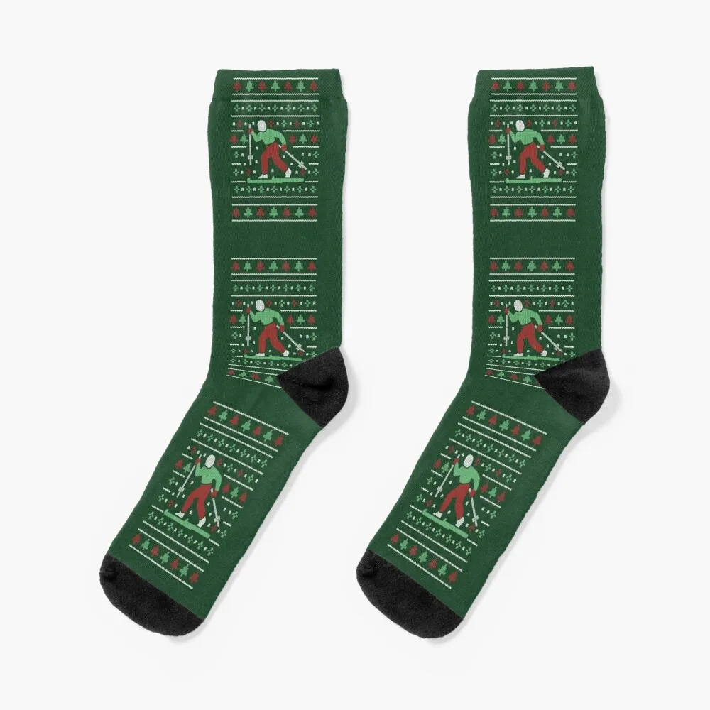 Christmas skiing sweater Socks Lots non-slip soccer socks winter gifts Designer Man Socks Women's